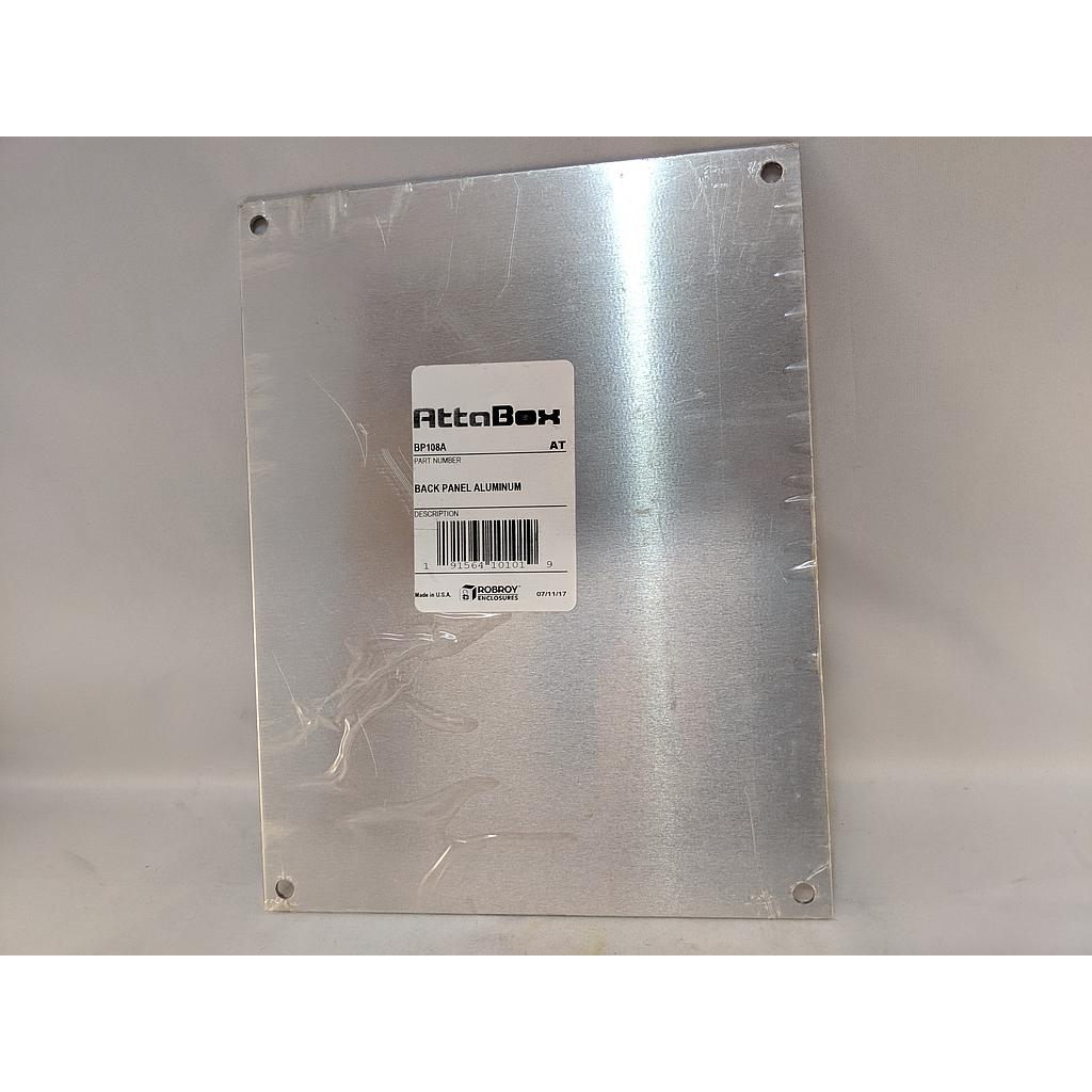 Heartland Series Standard Aluminum Back Panel 10 x 10 in.