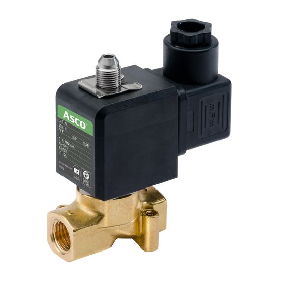 353 Series Pulse Solenoid Valve (8353), 1" NPT, 415 VAC, Aluminum, 2 Way-2/2 NC