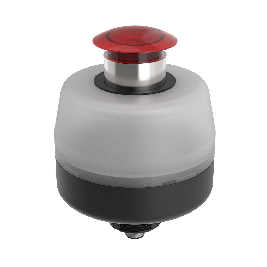OS80 Operator Station: Push Button, Red (OS80PMMR1GRQ)