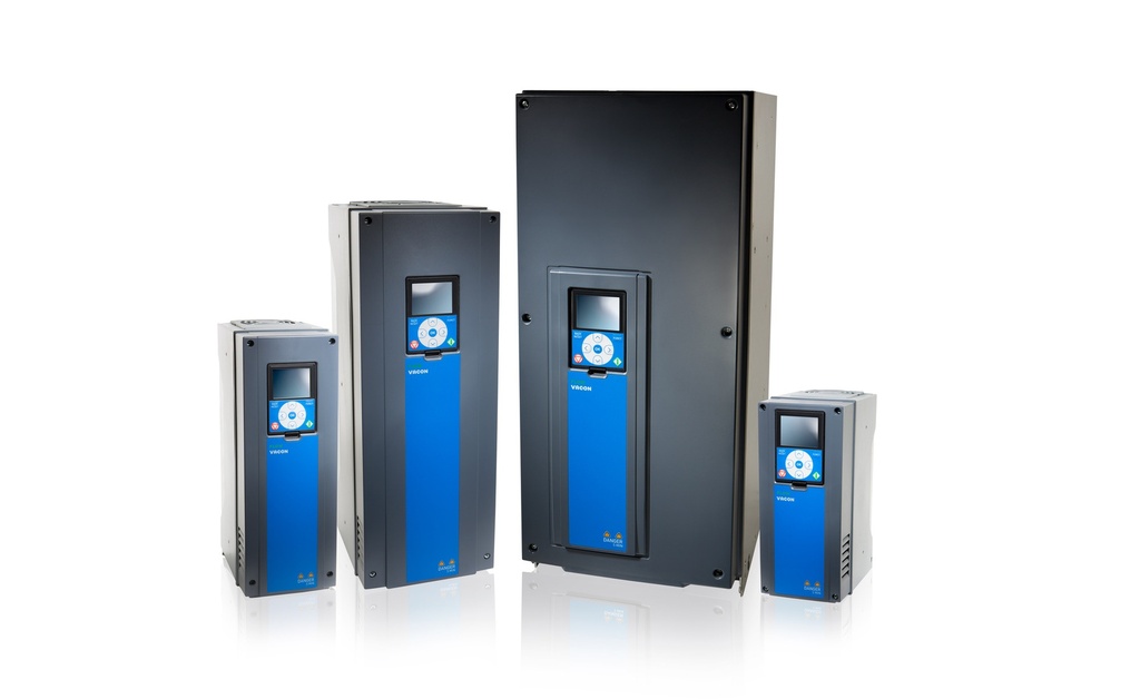 VACON 100 Flow Series, 208-240 VAC, 3 Phase, 3.0 HP / 2.2 KW, 11 Amp, IP21/NEMA1, VACON0100-3L-0011-2-FLOW-R02