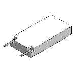 Watlow Ceramic Fiber Heater, Rectangular
