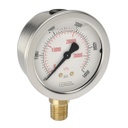 900 Series Liquid Filled Pressure Gauge, 0 psi to 3,000 psi, Maximum Indicating Pointer