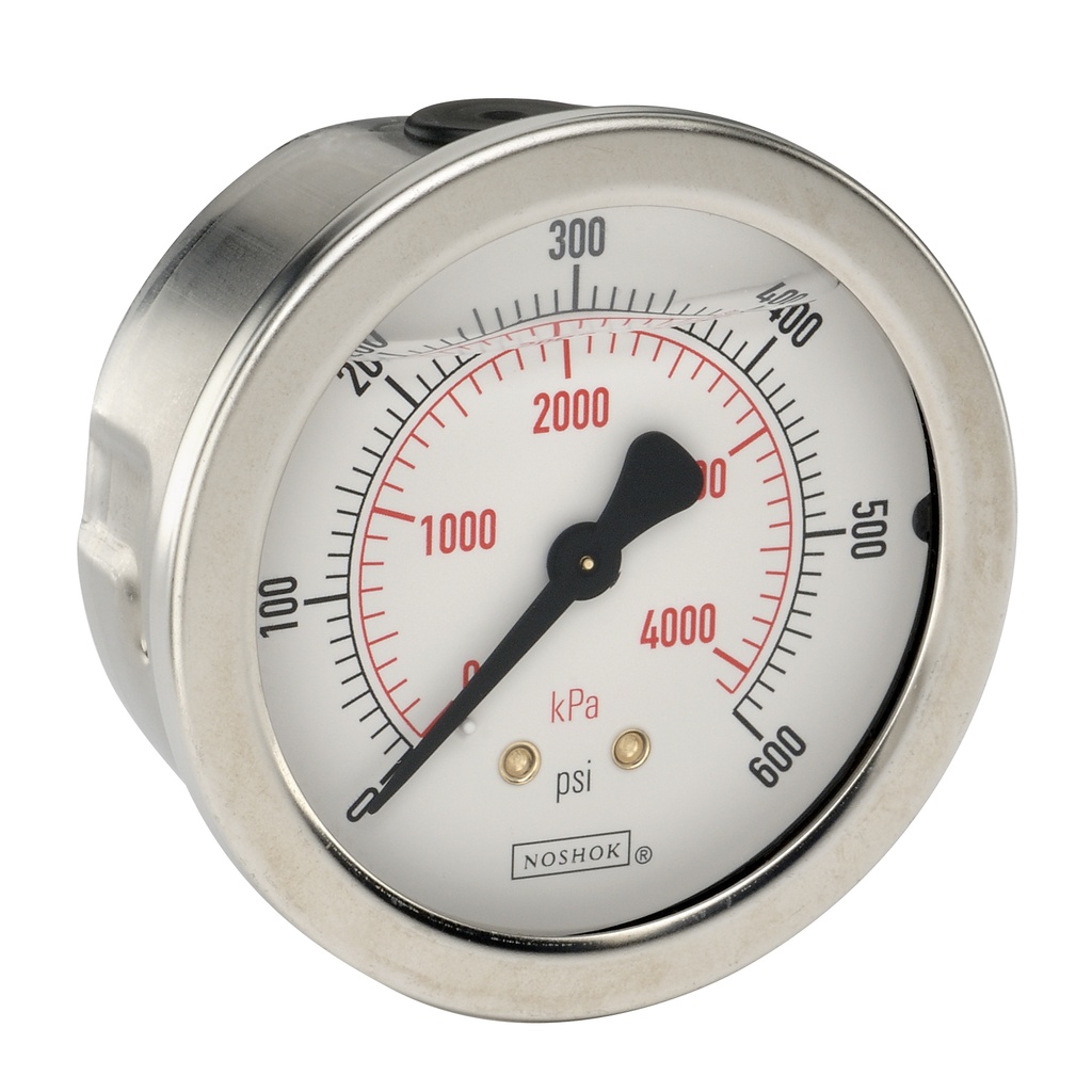 | OBSOLETE | 900 Series Liquid Filled Pressure Gauge, 0 psi to 1,000 psi