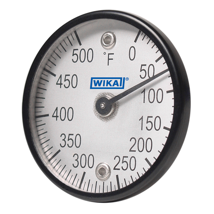 Wika TI.ST Series Surface Mount Thermometer, 0 to 500 °F