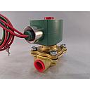 GENERAL SERVICE SOLENOID VALVE, 2 WAY,  3/4", NORMALLY OPEN, BRASS BODY, BUNA N SEAT