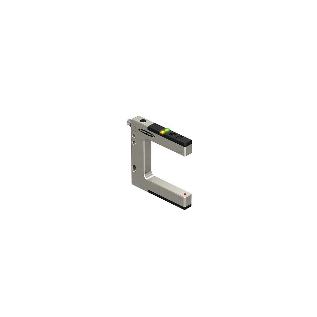 SLM Series: Rugged Nickel Plated Metal Fixed-Distance Slot Sensor (SLM50N6Q-18210)