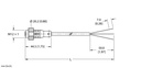 Turck Actuator and Sensor Cordset, Connection Cable (EKRT-A4.300-GC2K-10)