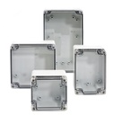 Bantambox Series Polycarbonate Enclosure 4 x 3 x 1 in w/Clear Cover