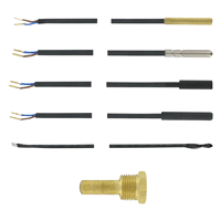 Dwyer Series TS Digital Temp Switch Probe, NTC sensor with sS cap, 15 ft. length