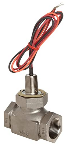Gems FS-200 Flow Switch, 2" NPT, Stainless Steel Body, SPDT, 10 GPM Set Point