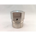 Wika 1/4" NPTF x 1/4" NPTF Mini Seal, 1.6" Diaphragm Diameter, L990.34.N2FXN2F.SS.SS-0.SS.1500