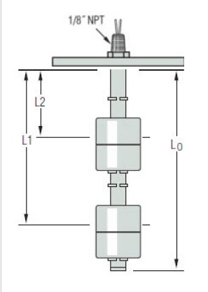 LS-700 Series, TH-700-4-SS-SS-SPST-020-GR2-2