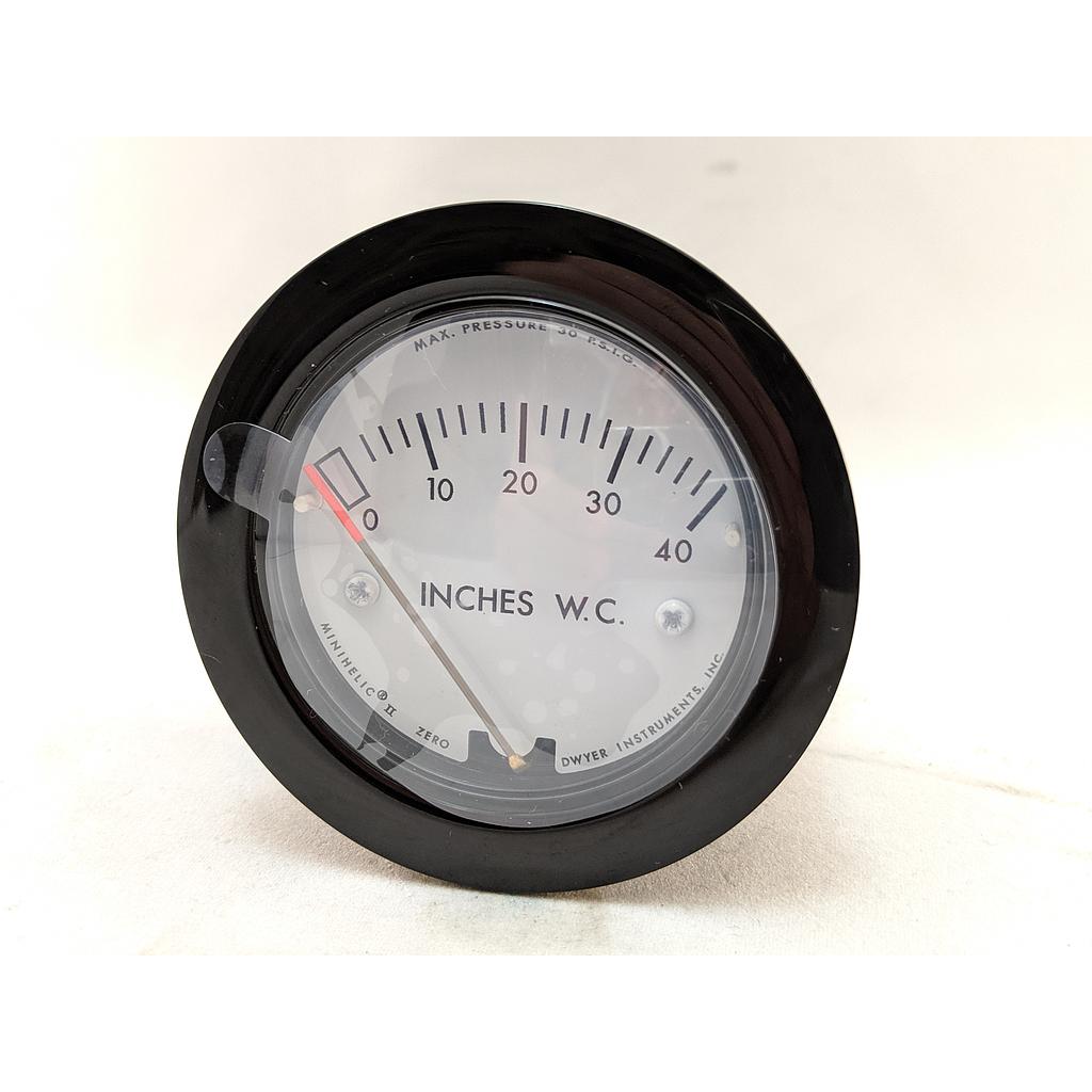 MINIHELIC 0-2" H2O, 2 1/16" Dial