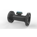 Flomec TM Series Turbine Flow Meter, 4" #150 ANSI Flange, Battery Powered Display, Schedule 80 PVC for Water