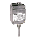 Barksdale ML1H Series Temperature Switch, 125/250 VAC/VDC, 480 VAC, 10/3/0.5/0.25 A, 75 to 200 Deg F Adjustable, 1 to 3 Deg F Differential, 1SPDT, Snap-Action, NEMA 4, 304 Stainless Steel Sensor, Single Setpoint, Water/Dust Tight, Local Mount Thermowell