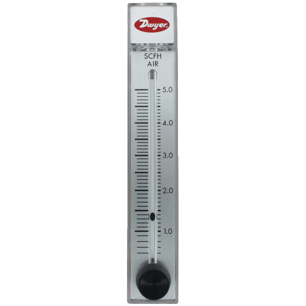 RMB Series Flowmeter w/SS Valve 1-12GPH/LPM Water