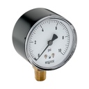 200 Series Low Pressure Diaphragm Dry Pressure Gauge, 0 psi to 5 psi- with Certified Calibration