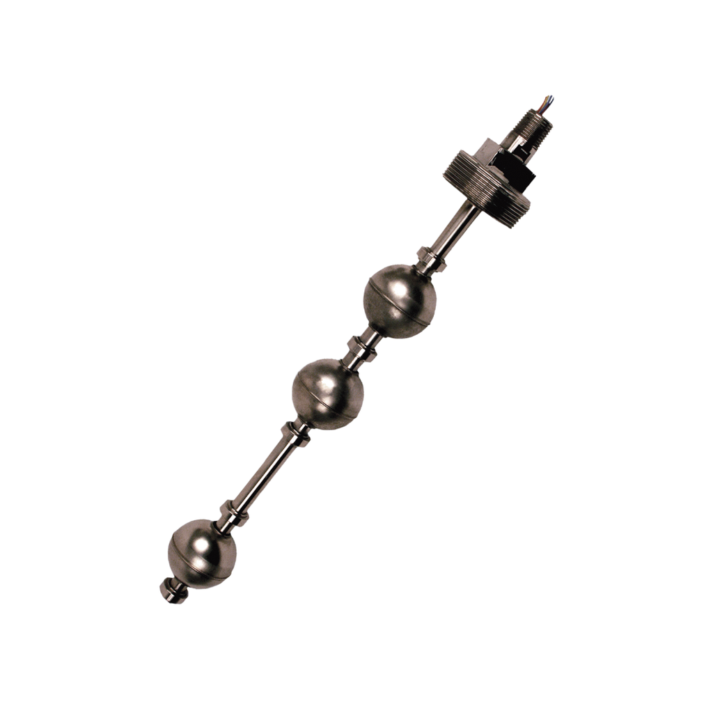 Barksdale UNS2000 Multi-Level 6-Point Switch, SS Flange, 6 Terminal Junct Box, 1/2" Conduit, Hi-Temp Silicone Cable, (L800756)