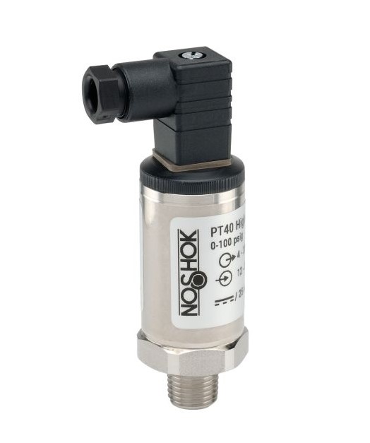 PT30 Series High Performance Fixed Range Pressure Transmitter, 0 to 200 PSIG, ±0.25% of span, 4-20mA, 2-Wire, 1/4" NPT Male, DIN Form C - Mini Hirschman Connector