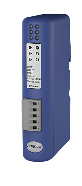 Anybus Communicator Serial Classic, CC-Link to Serial ASCII/Modbus-RTU/DF1