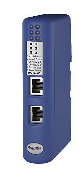 Anybus Communicator CAN Classic, EtherNet/IP (Adapter/Slave) to CAN 1.0/2.0A/2.0B