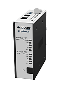 Anybus X-gateway, Modbus TCP/IP Slave to Modbus TCP/IP Slave