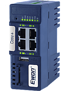 Ewon Cosy+, Ethernet WAN only, 4-ports RJ45 10/100Mb LAN (1 WAN configurable)