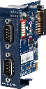 Ewon Flexy Serial Extension Card, 2-ports D-Sub 9-pin male (1-port RS232/422/485, 1-port RS232 only)
