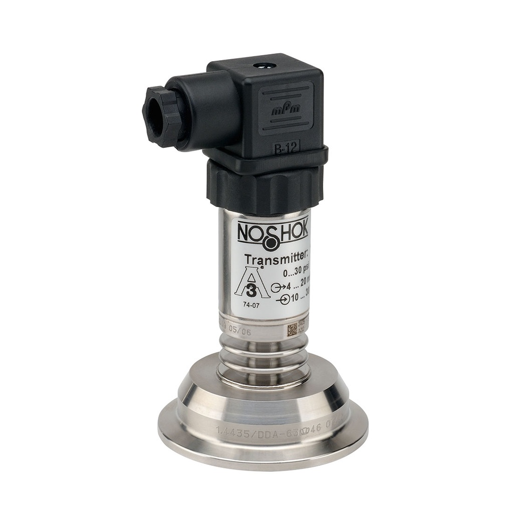 11 Series Sanitary Clamp Pressure Transmitter, 0 psig to 60 psig