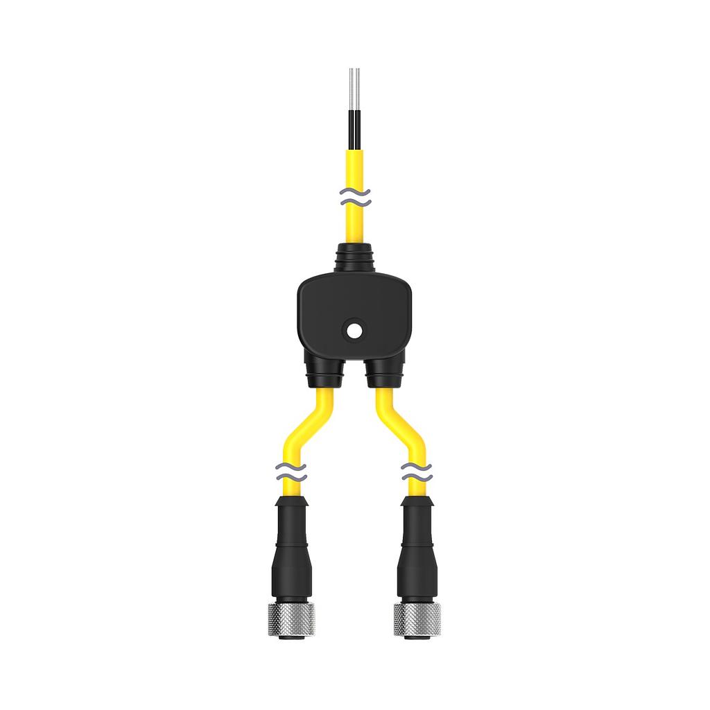 M12 Quick Disconnect Splitter Cable (CSB-UNT525M1251)