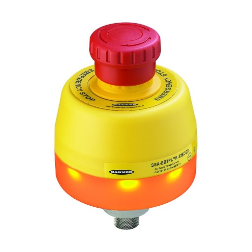 [26266] SSA-EB1 30 mm Mount Emergency Stop Push Button (SSA-EB1PLYR-02ECQ5A)