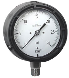 [9834818] Wika 232.34 Series Stainless Steel Dry Process Gauge, 0 to 30 psi
