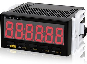 [DT-501XA-FVT] Shimpo Panel Meter Tachometer, 100-240 VAC Powered, Analog Output with Terminal Block Connection