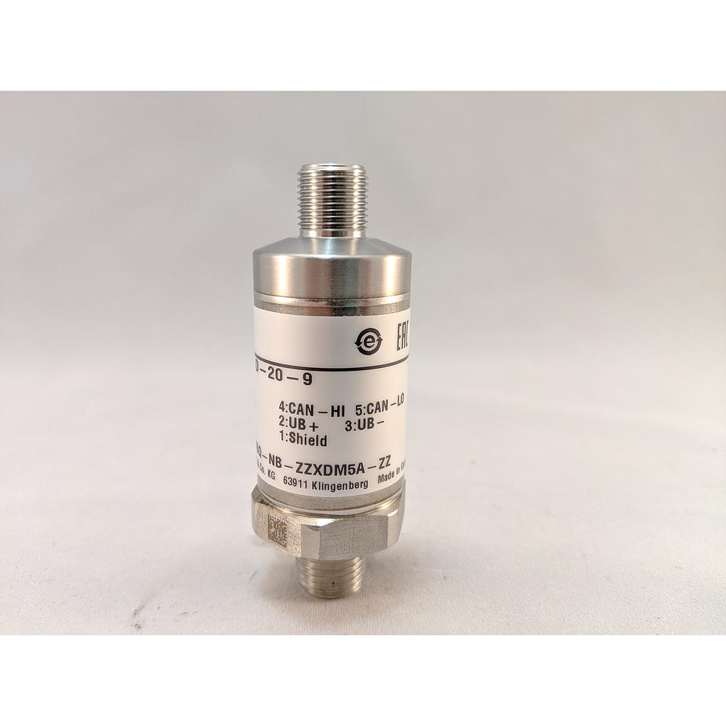 [12215791] Wika CANopen Pressure Transmitter Model D-20-9, 0-250 Bar, 1/4" NPT, 5-pin Locking Plug M12 x 1