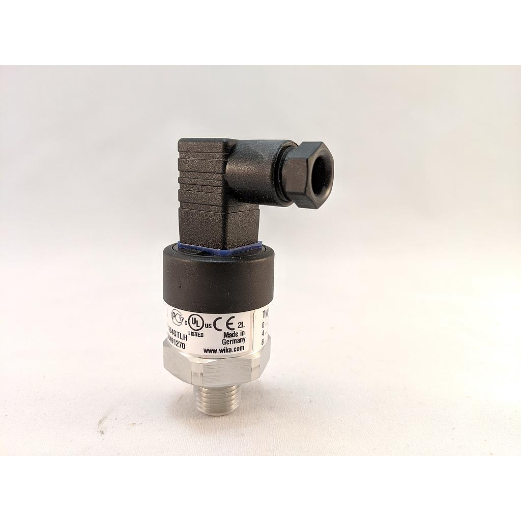 [50491270] WIKA A-10; 0-15 psig; 1/4 NPT; 4-20 mA, 2-wire, Mini-Hirschman
