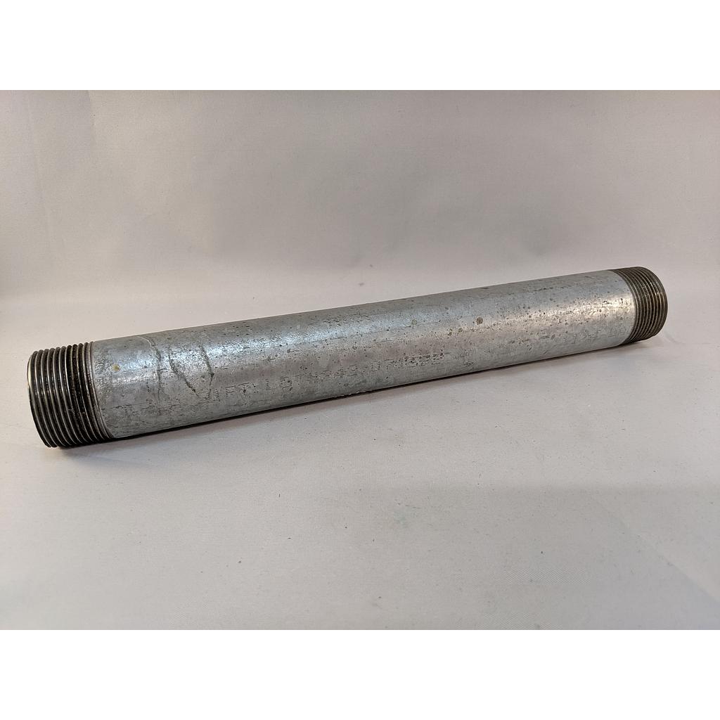 [LUB040200-12"] SHAFT GUARD, 1 1/4"NPT GALVANIZED PIPE
