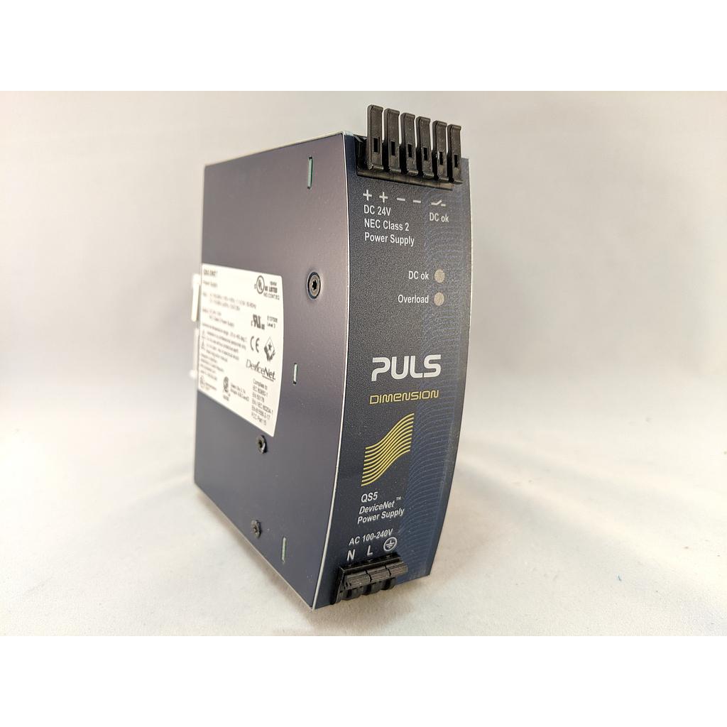 [QS5.DNET] Puls Power Supply (DeviceNet), 91W, 100-240VAC 1PH, 24VDC, 3.8A, NEC Class 2