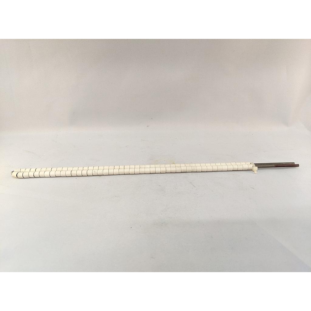 [BTKR0010B1100] TYPE K T/C ELEMENT 8 GA BUTT WELDED L=11" W/ROUND INSULATORS