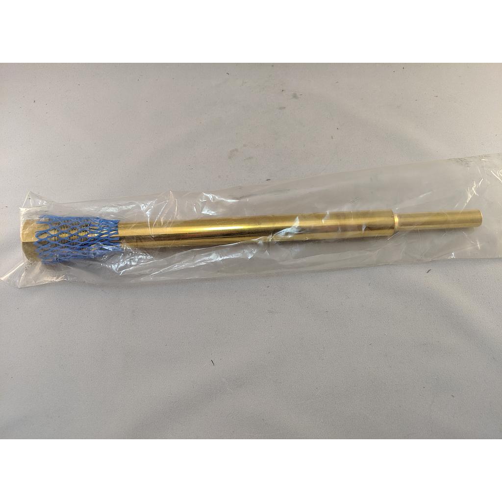 [200-U101/2-BRASS] THERMOWELL .260BORE 12" 3/4"NPT PROCESS THREADS