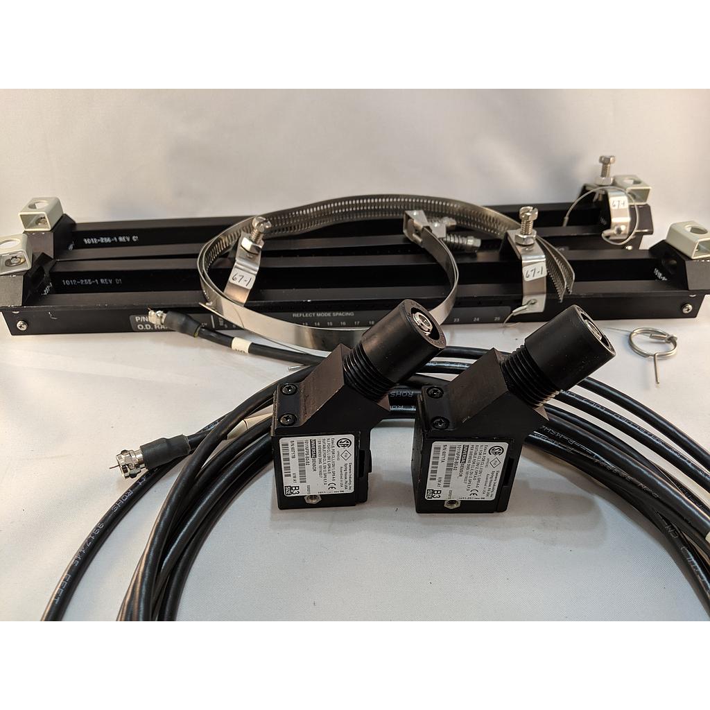[7ME3950-1LC00] SIEMENS B3 ULTRASONIC FLOW SENSORS 5"MAX W/MTG RACK & CABLES SIEMENS
