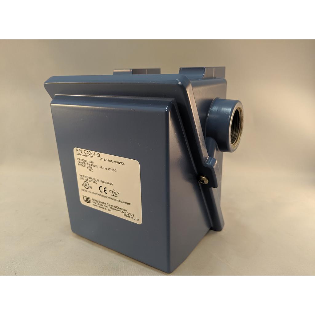 [C402-120-1520] UEC TEMP SWITCH 0-225F DUAL SWITCH NEMA 4X ADJ DEADBAND