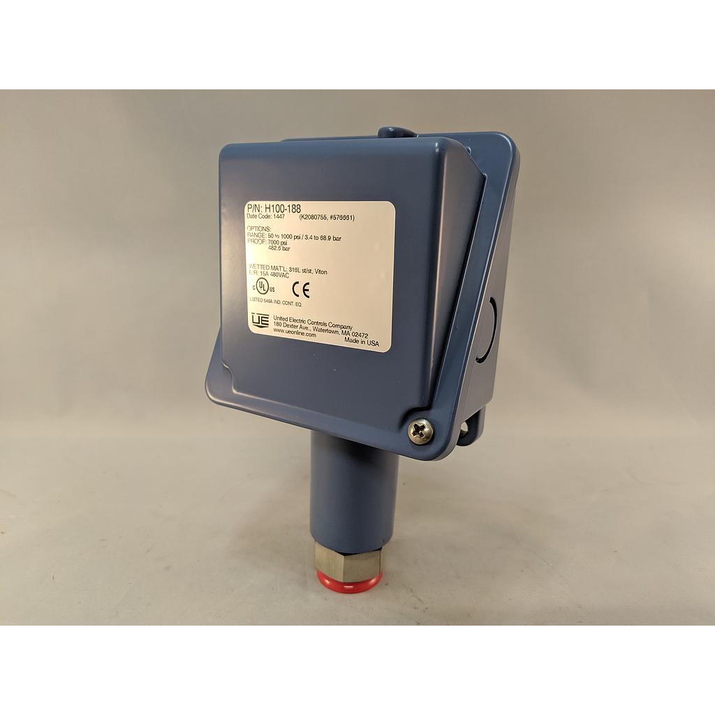 [H100-188] UEC 100 SERIES PRESSURE SWITCH 50-1000PSI
