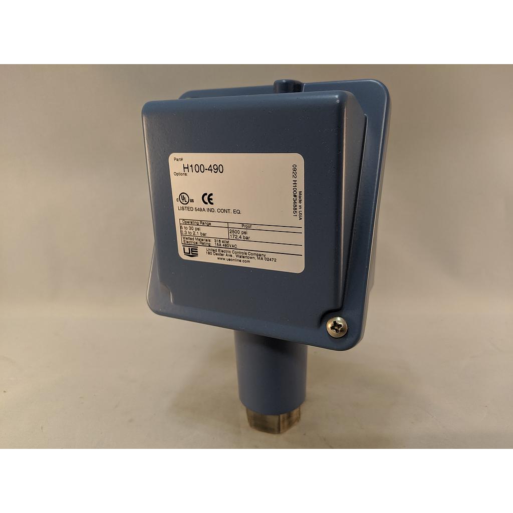 [H100-490] UEC 100 SERIES PRESSURE SWITCH 5-30PSI