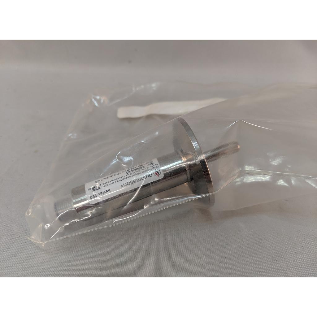 [RAF185L484-01-CIP1-5-45,T450-U-S(0-100)F] PYROMATION RTD TEMP XMTR 1.5"TRICLAMP 0-100F=4-20MA OUTPUT
