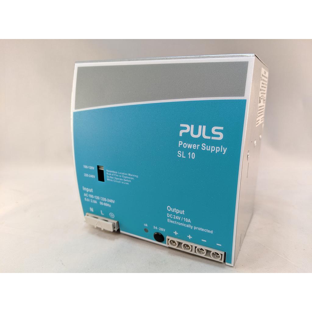 [SL10.100] | OBSOLETE | Puls Power Supply, 120/208/240VAC/1P, 24-28VDC, 10-8.6A
