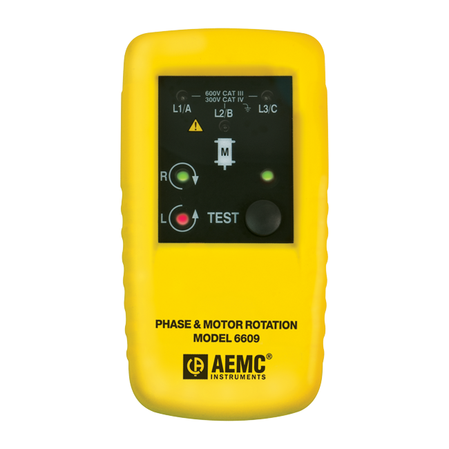 [2121.11] Phase & Motor Rotation Meter Model 6609