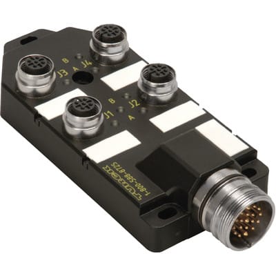 [E8026488] Turck Actuator and Sensor Junction Box, 4 Port (4MB12Z-4P2-CS12H)