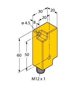 [1534053] Turck Inclinometer (B1N360V-Q20L60-LI2-H1151/S1225)