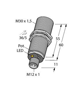 [2503026] Turck Capacitive Sensor (BC10-M30K-AP4X-H1141)