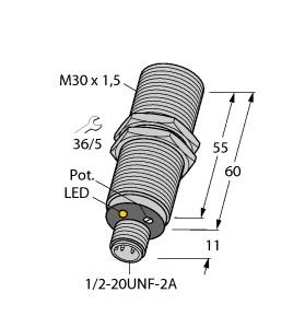 [2503023] Turck Capacitive Sensor (BC10-M30K-RZ3X-B3131)